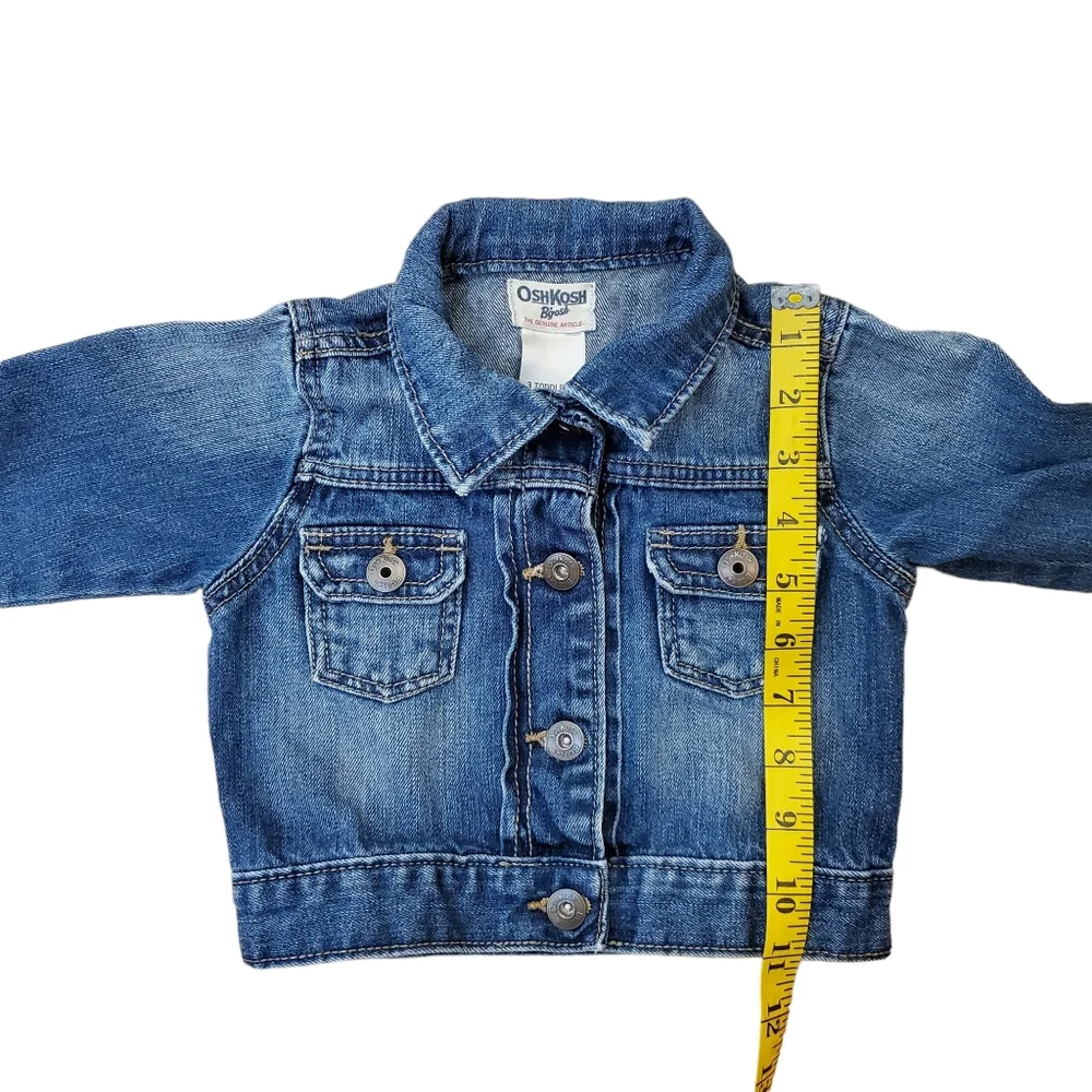 Oshkosh Vintage Denim Jacket ‎ Size 3T